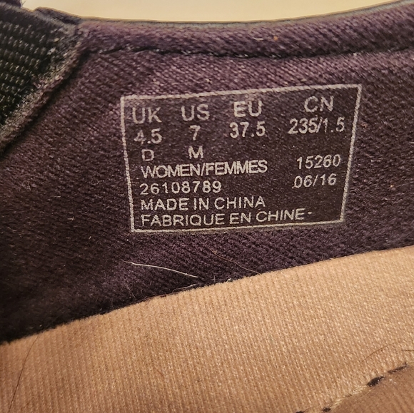 Clark's soft sole platform shoe sz 7 - Picture 4 of 9